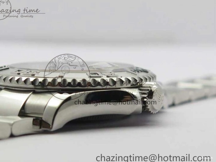 Dial Yacht-Master Silver Best SS SA3135 Edition Maker Bp on SS 116622 Bracelet 0501